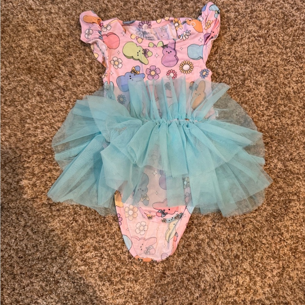 Posh Peanut Peeps Easter Dress